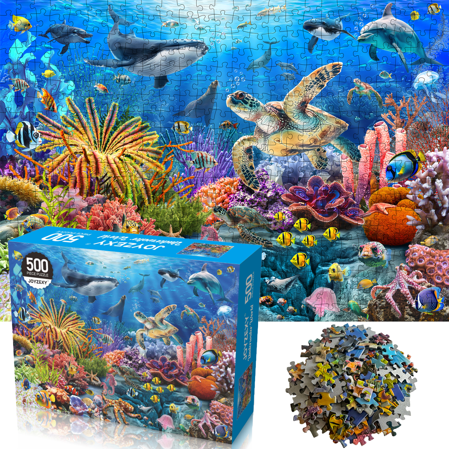 Underwater World Puzzle 500 Pieces