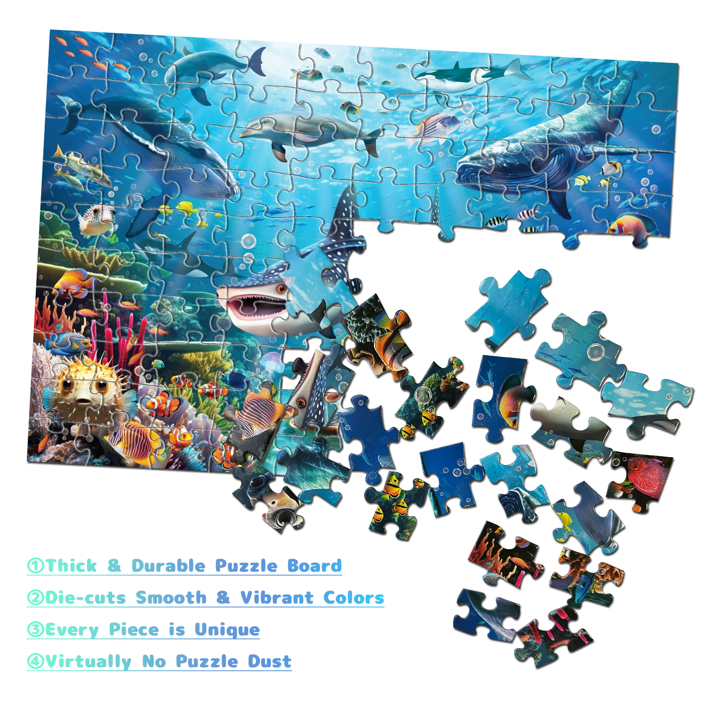 Underwater World 100 Piece Puzzle