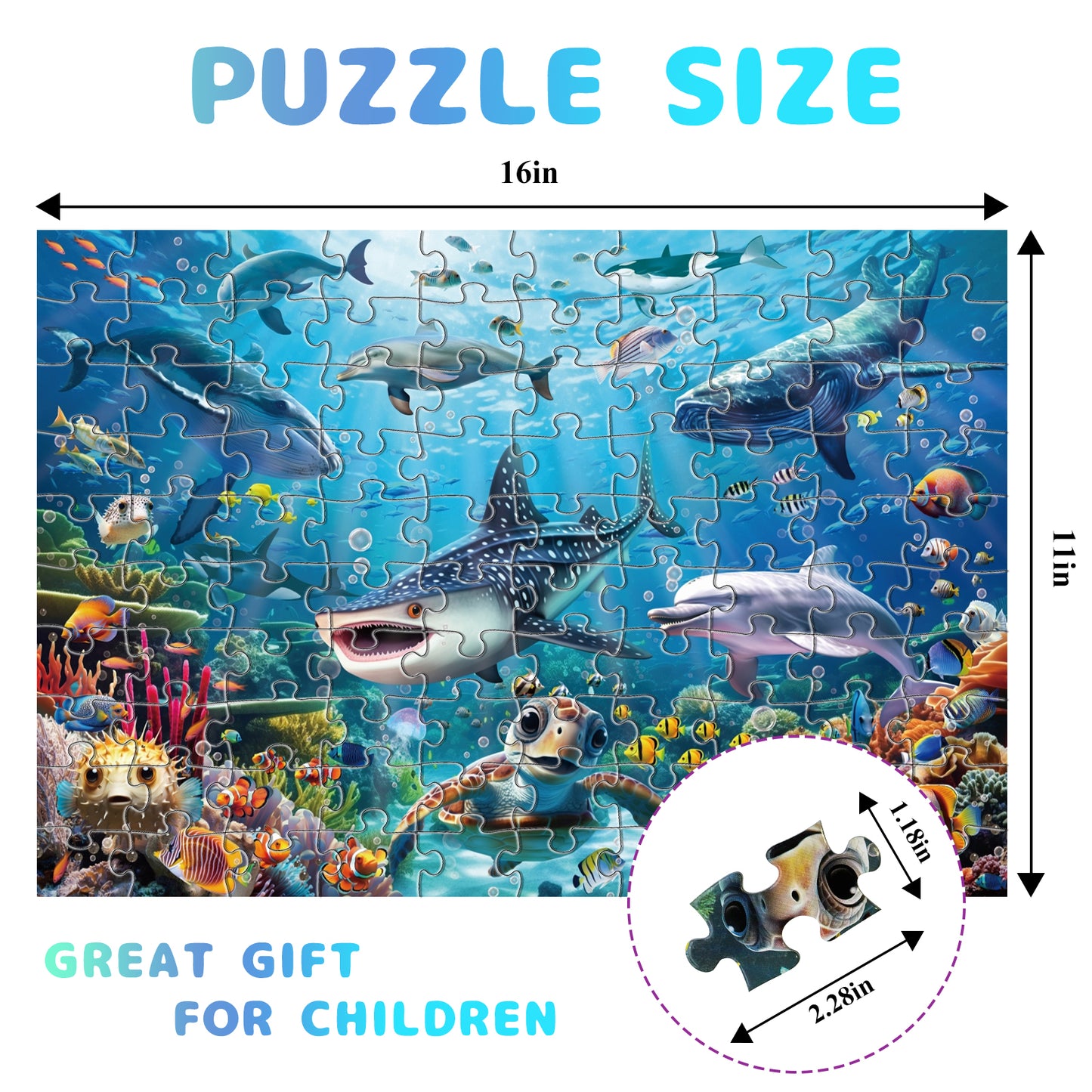 Underwater World 100 Piece Puzzle