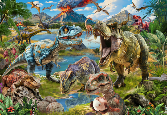 Dinosaur World Puzzle 100 Pieces