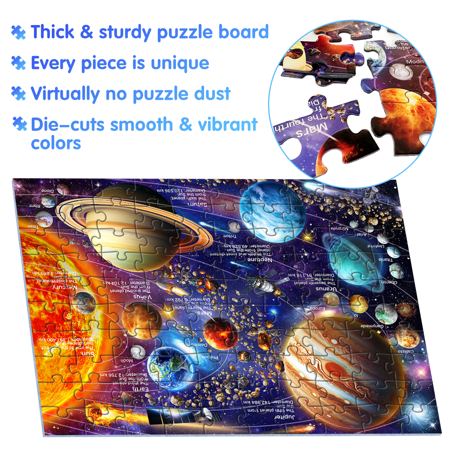 Solar System Puzzle 100 Pieces